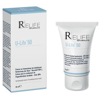 Relife U-Life 50 Crema Hiperqueratosis Localizada 30ml-2