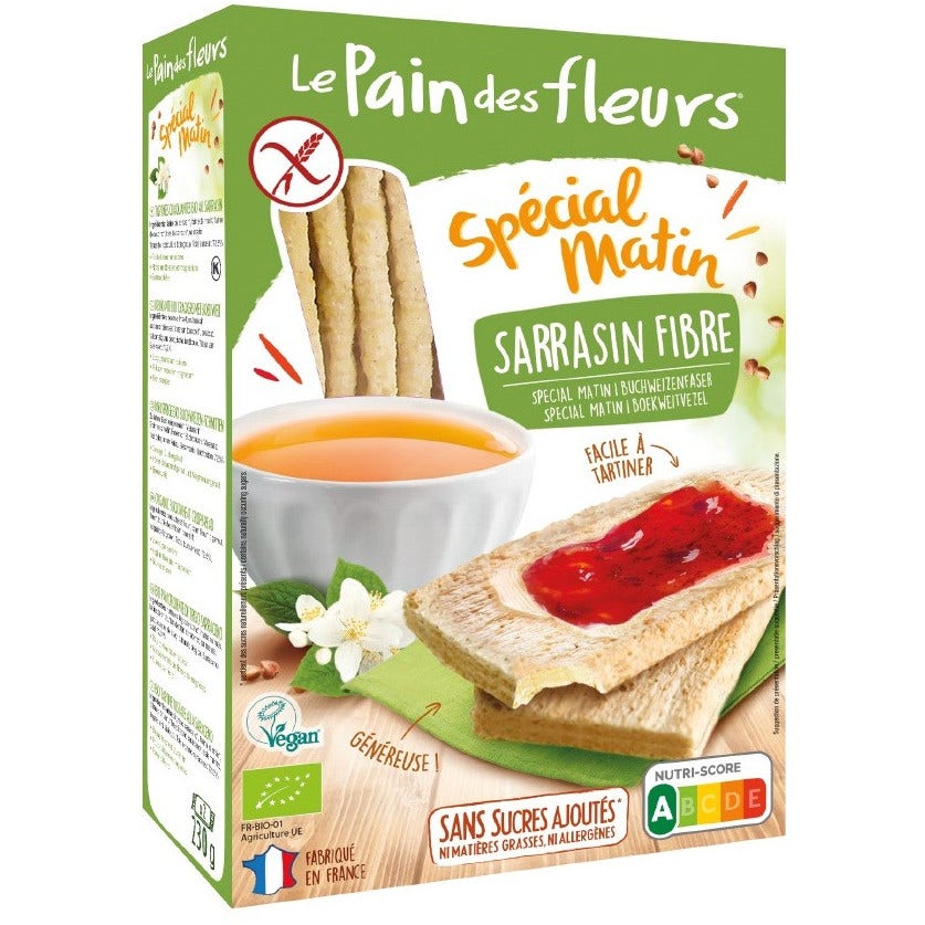 Primeal Pain Des Fleurs Canapés De Trigo Sarraceno Tostado 230g-1