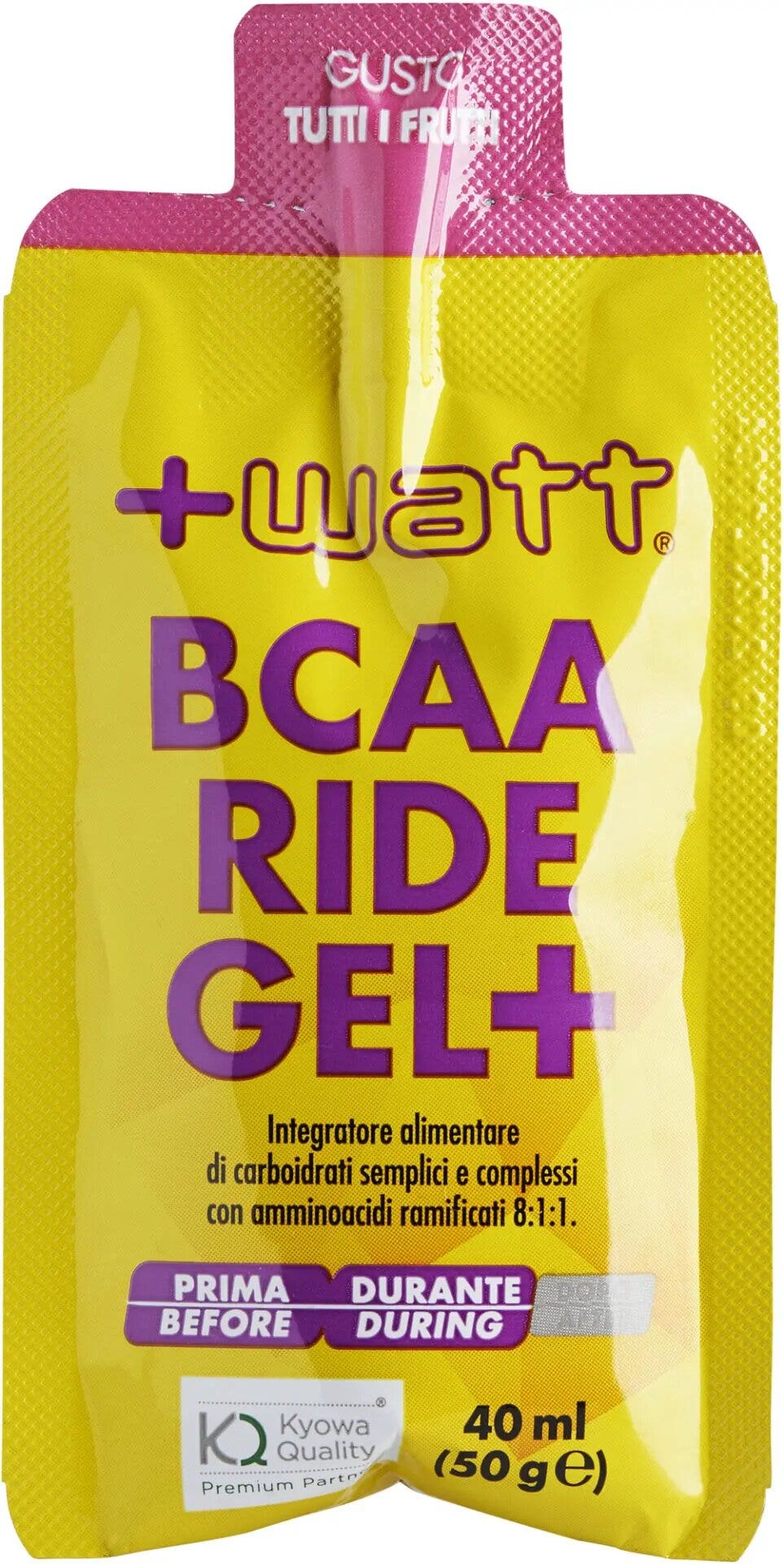 BCAA RIDE GEL + TUTTI FRUTA 40ML-1