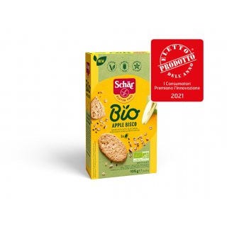 Schar Bio Apple Bisco Galletas De Avena Y Manzana Sin Gluten 105g-1