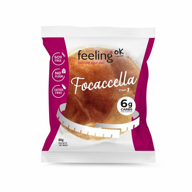 Feeling Ok Focaccella+Proteínas 80g-1
