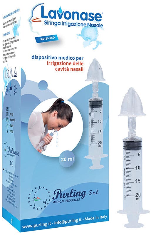 Jeringa de irrigación nasal Lavonase-1