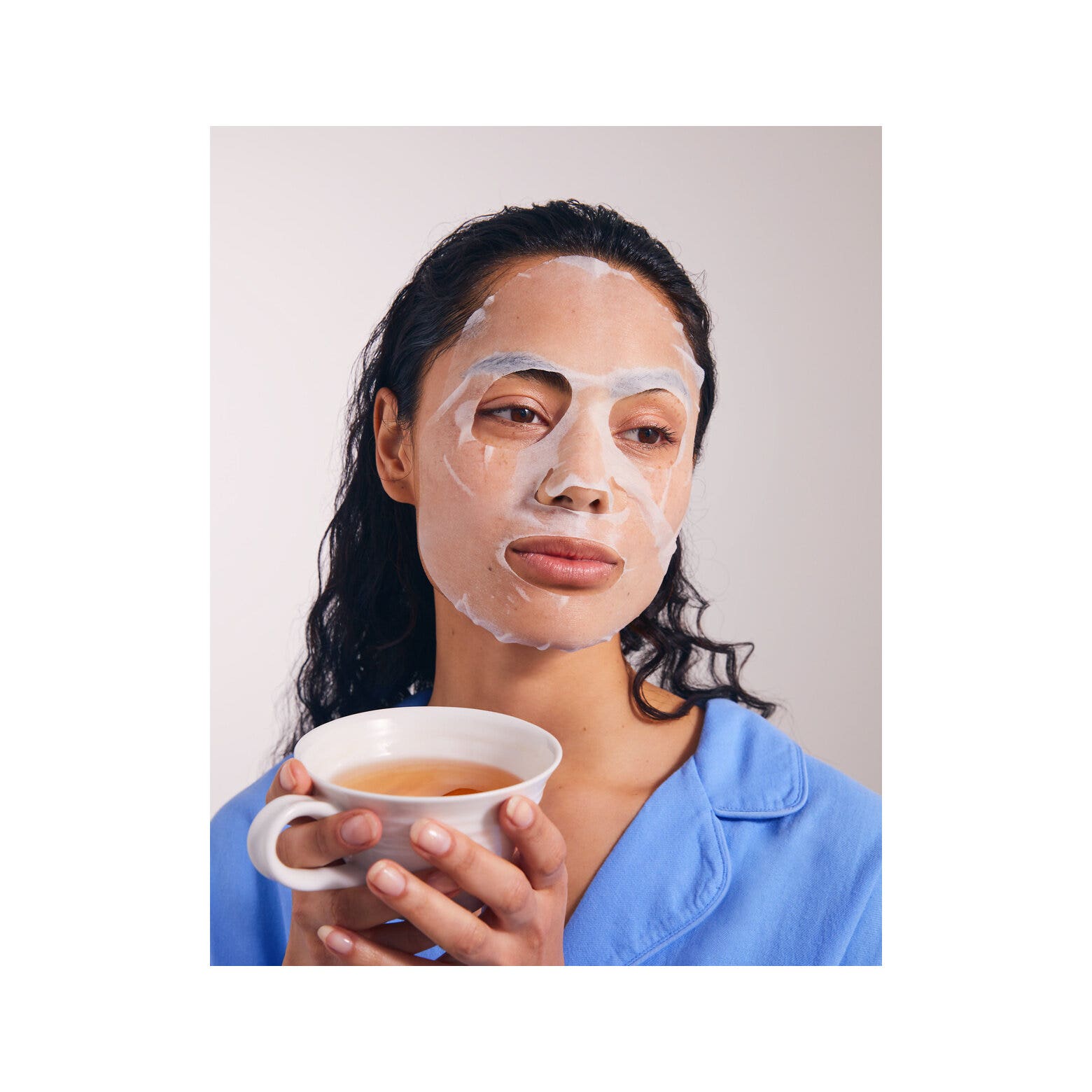 Mascarilla de tela Nivea Q10 Plus C 1 pieza-3