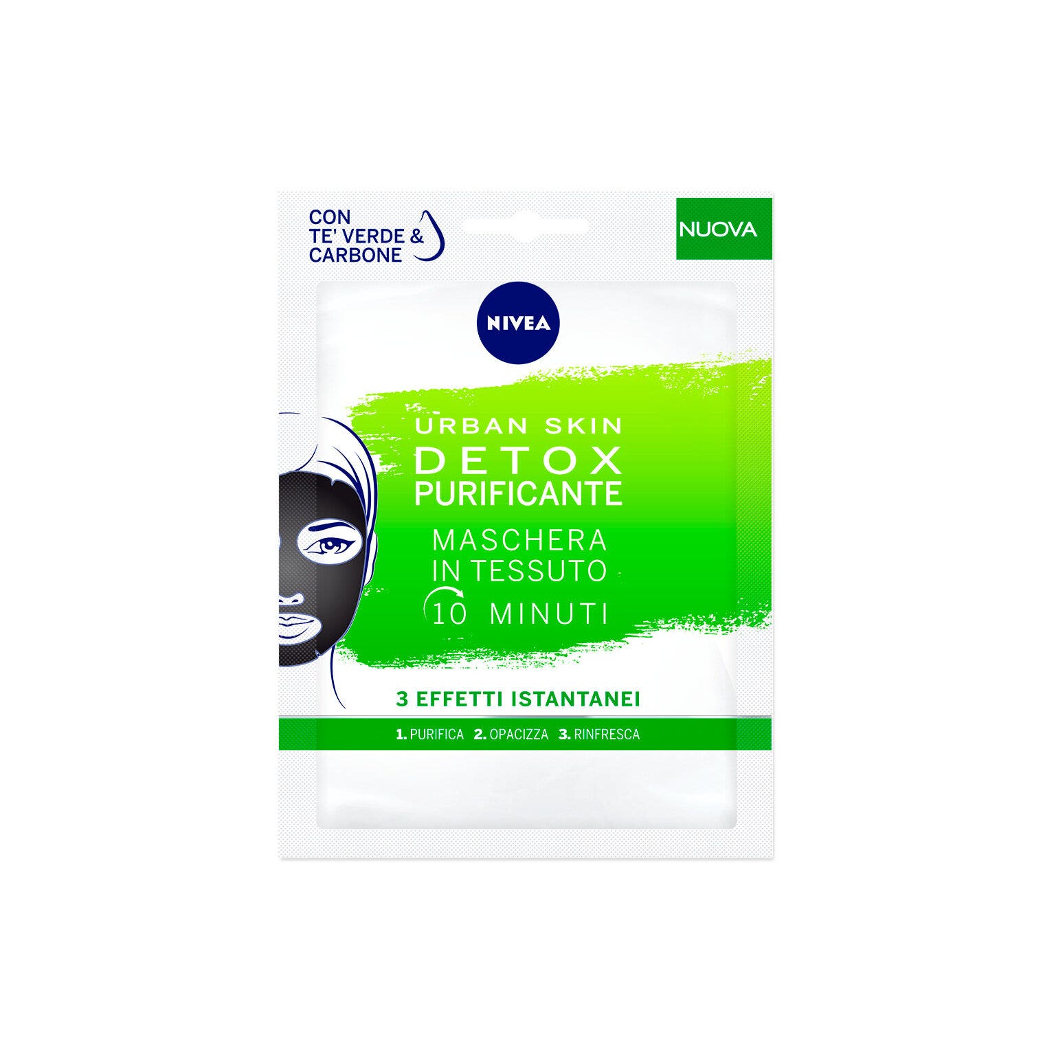 Nivea Urban Skin Detox Tejido Purificante 1 Pieza-2