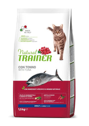 Natural Trainer Croquetas de Atún para Gatos Adultos Bolsa 1,5 kg-1