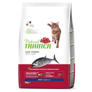 Natural Trainer Adult Con Atún Para Gatos Adultos 3kg-1