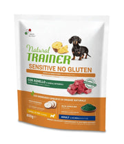 Natural Trainer Sensitive Croquetas De Cordero Sin Gluten Para Perros Adultos Tamaño Mini Bolsa 800g-1