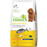 Natural Trainer Croquetas de Atún y Arroz para Perros Adultos Tamaño Mini Bolsa 0,8kg-1