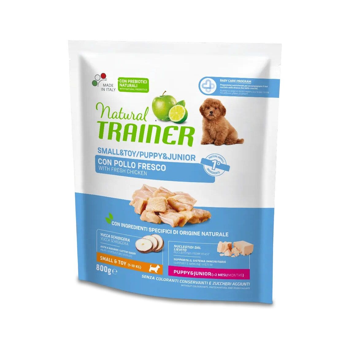 Natural Trainer Croquetas de Pollo Pienso para Cachorros Tamaño Pequeño Bolsa 0,8kg-5