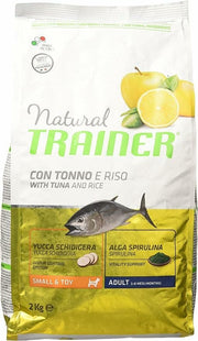 Natural Trainer Croquetas de Atún y Arroz para Perros Adultos Small & Toy 2Kg-1