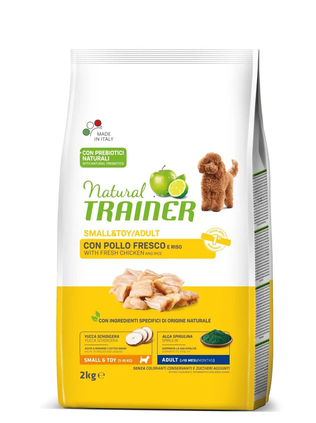 Natural Trainer Mantenimiento Comida Húmeda para Perros Adultos de Razas Pequeñas 2kg-1