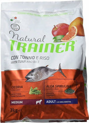 Natural Trainer Croquetas de Atún y Arroz para Perros Adulto Mediano 3Kg-1