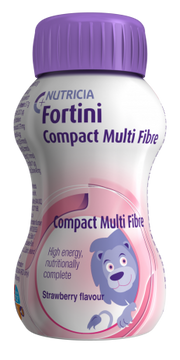 Nutricia Fortini Compacto Multi Fibra Sabor Fresa 4x125g-1