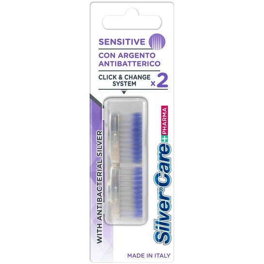 Silvercare Sensitive Recambios 2 Piezas-1
