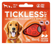 Repelente Ultrasónico Para Mascotas Tickless Color Naranja-1