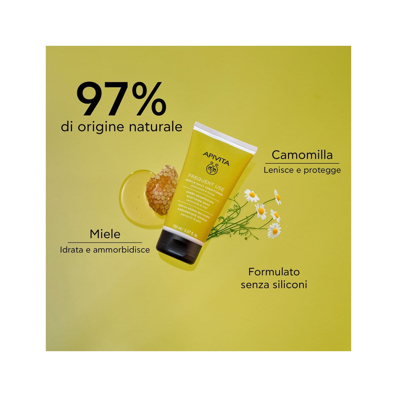 Apivita Blsamo Suave Uso Frecuente Miel/Manzanilla 150ml-3