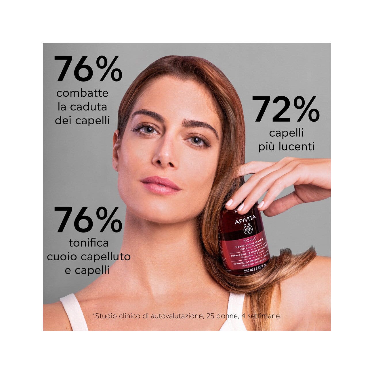 Apivita Champú Tonificante Mujer Hippophae TC/Laurel 250ml-4