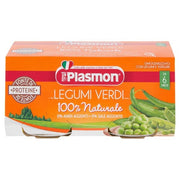 Plasmon Omogeneizzato Legumi Verdi 2x80g