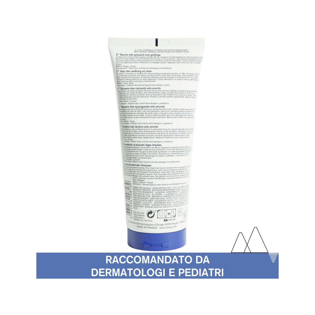 Uriage Premiere Bálsamo-Aceite Calmante Antiprurito para Bebés 200 ml