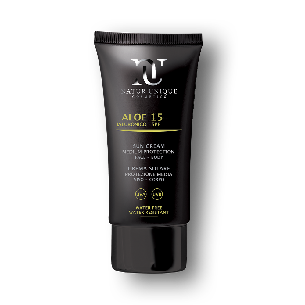 Natur Unique Crema solar protectora SPF 15 para rostro y cuerpo 100 ml