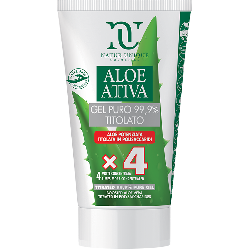 Natur Unique Aloe Attiva Gel Puro Titolato 50ml