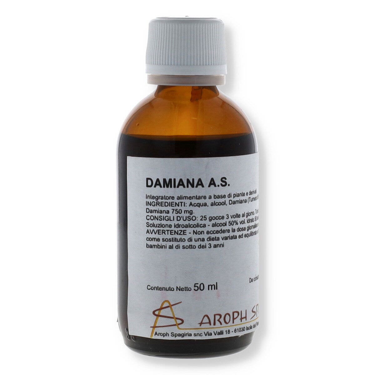 Aroph Spagiria Damiana Soluzione Idroalcolica 50ml