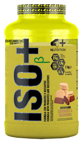 4+ Nutrition ISOß+ Galletas y Gianduia 1,8 kg