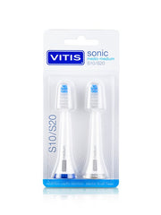 Vitis Sonic S10/S20 Cabezal de recambio medio, 2 unidades