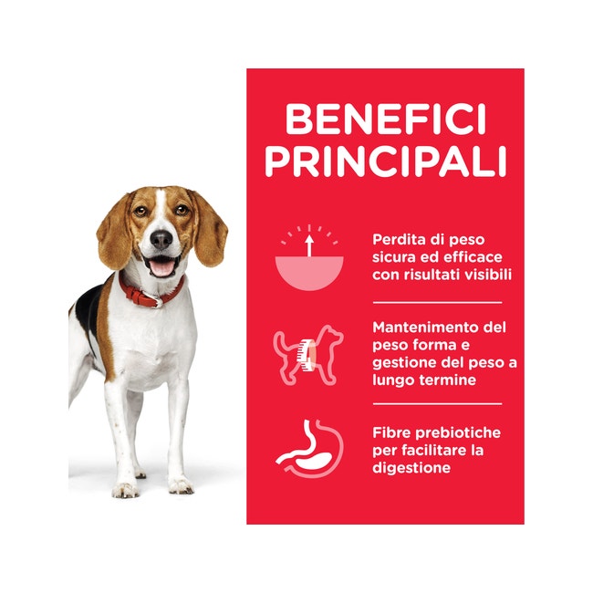 Hill's Science Plan Perfect Weight Croquetas de Pollo para Perros de Tamaño Mediano Saco de 12 kg