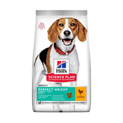 Hill's Science Plan Perfect Weight Croquetas de Pollo para Perros de Tamaño Mediano Saco de 12 kg