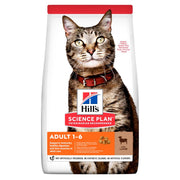 Hill's Science Plan Croquetas con cordero para gatos adultos, bolsa de 300 g