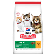 Hill's Science Plan Kitten Menos de 1 año Croquetas para gatitos con pollo Saco de 1,5 kg
