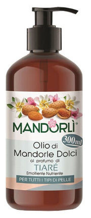 Mandorlì  Aceite de almendras dulces  con aroma de tiaré 300 ml