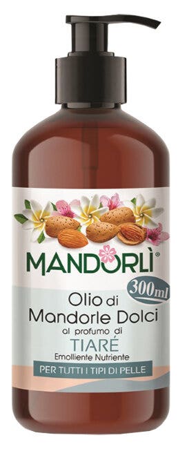 Mandorlì  Olio Di Mandorle Dolci  Al Profumo Di Tiarè 300ml