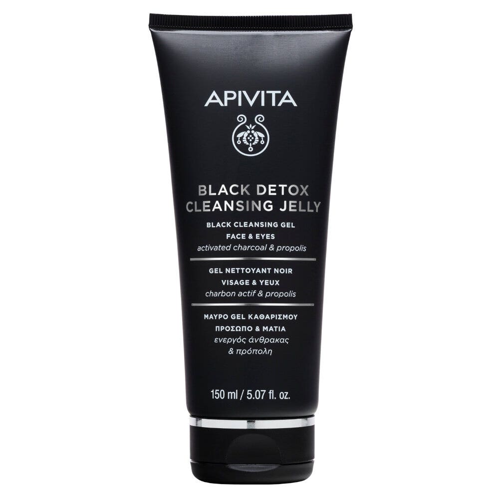 Apivita Gel Limpiador Negro para Rostro/Ojos 150 ml
