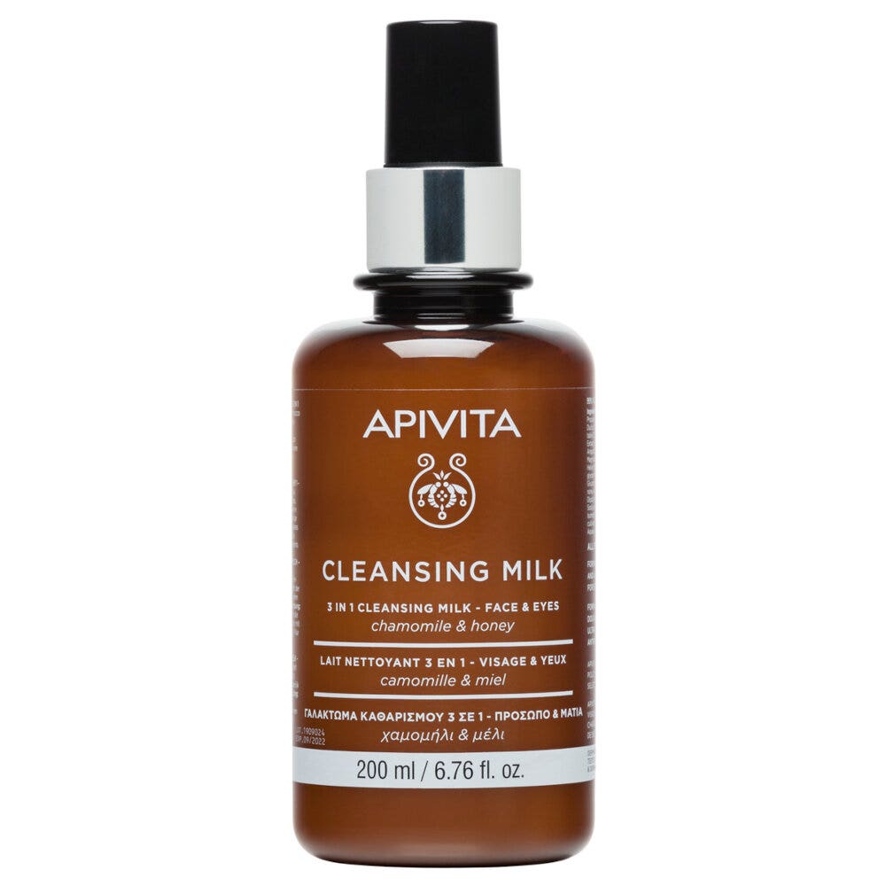 Apivita Latte Detergente Viso/Occhi 200ml