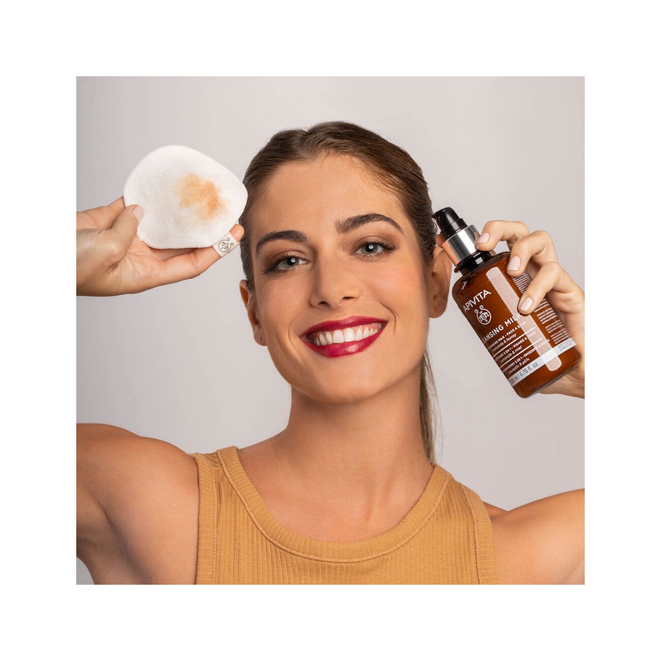 Apivita Latte Detergente Viso/Occhi 200ml