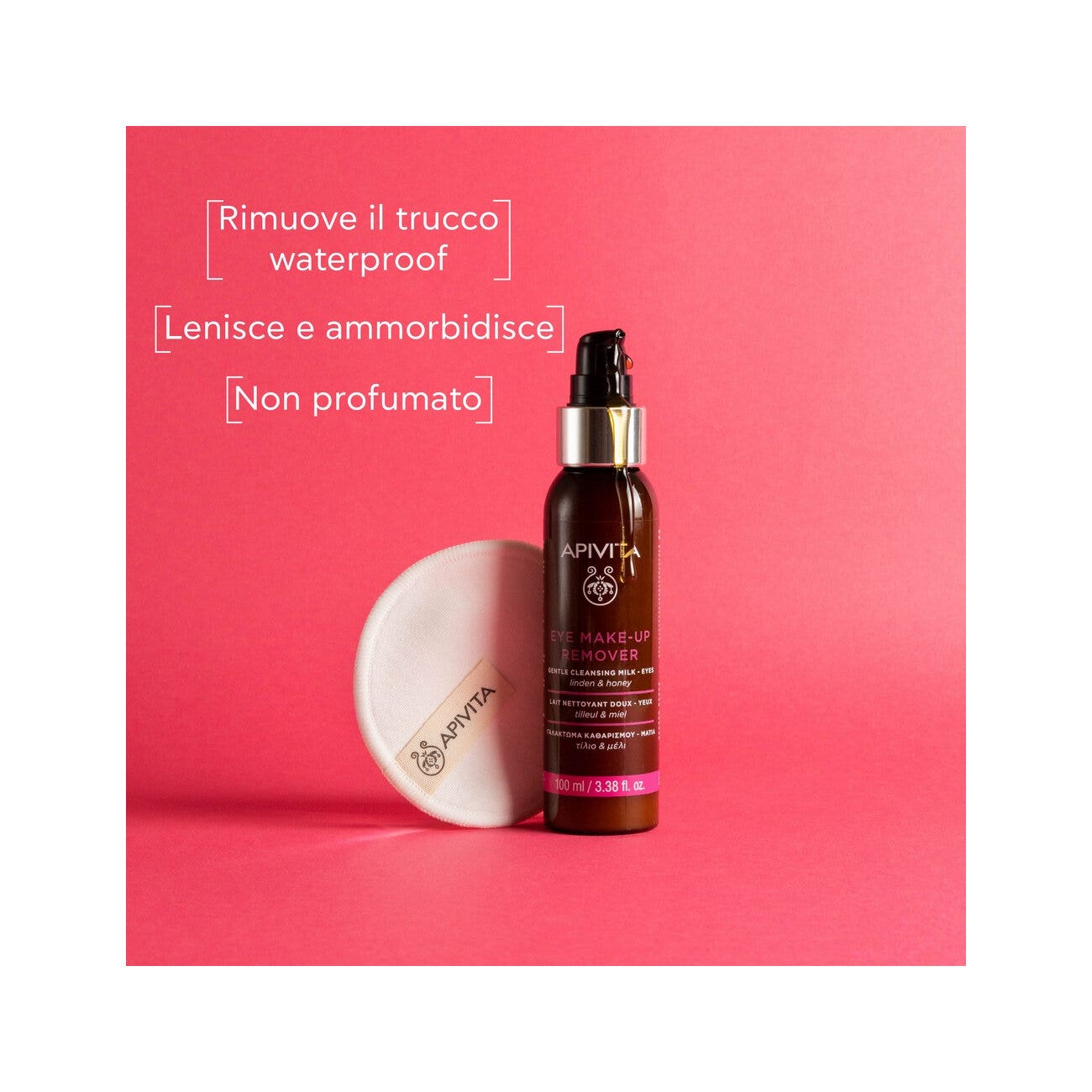 Apivita Leche Limpiadora Suave para Ojos 100 ml
