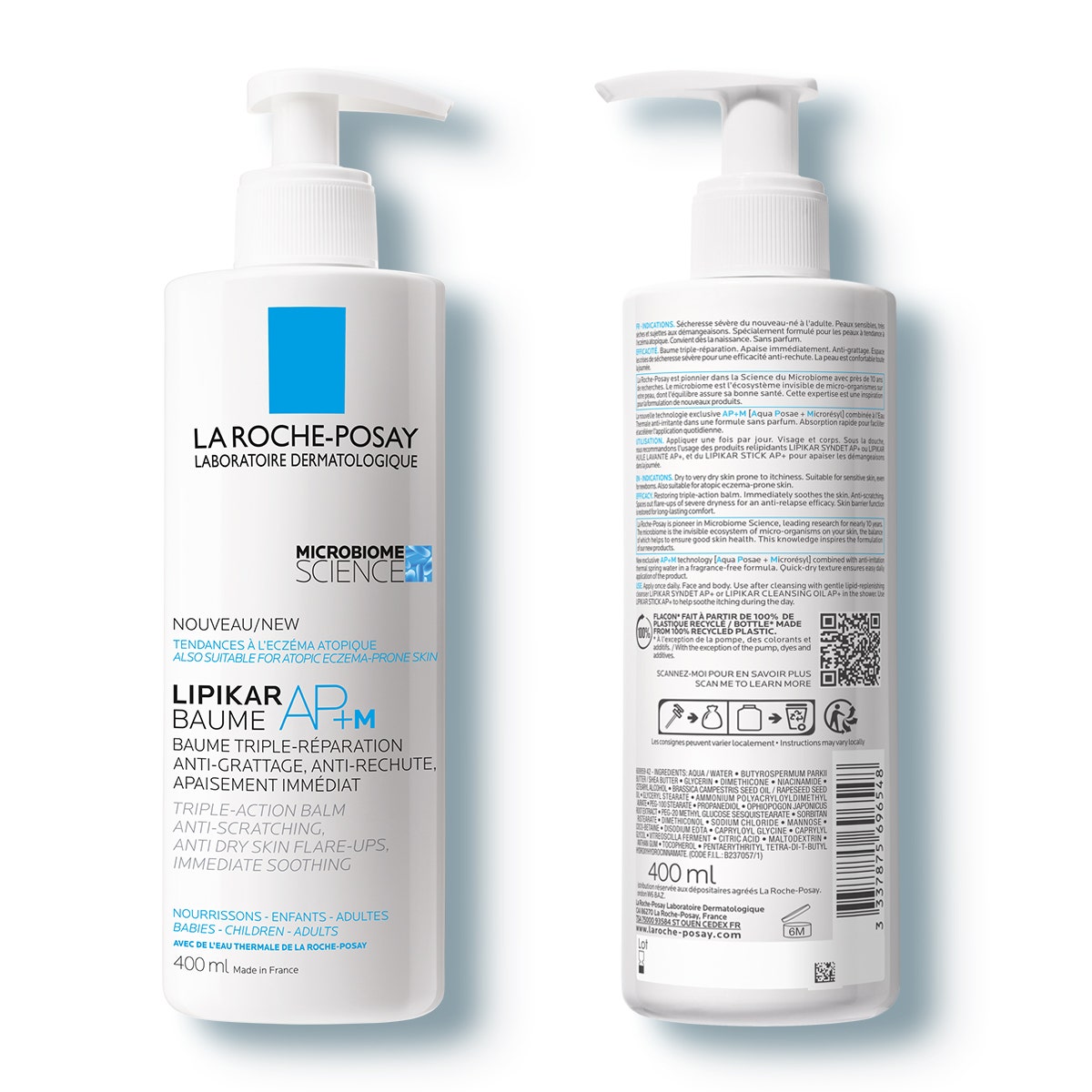 La Roche-Posay Lipikar Baume Bálsamo Corporal Reparador Ap+M 400ml-10