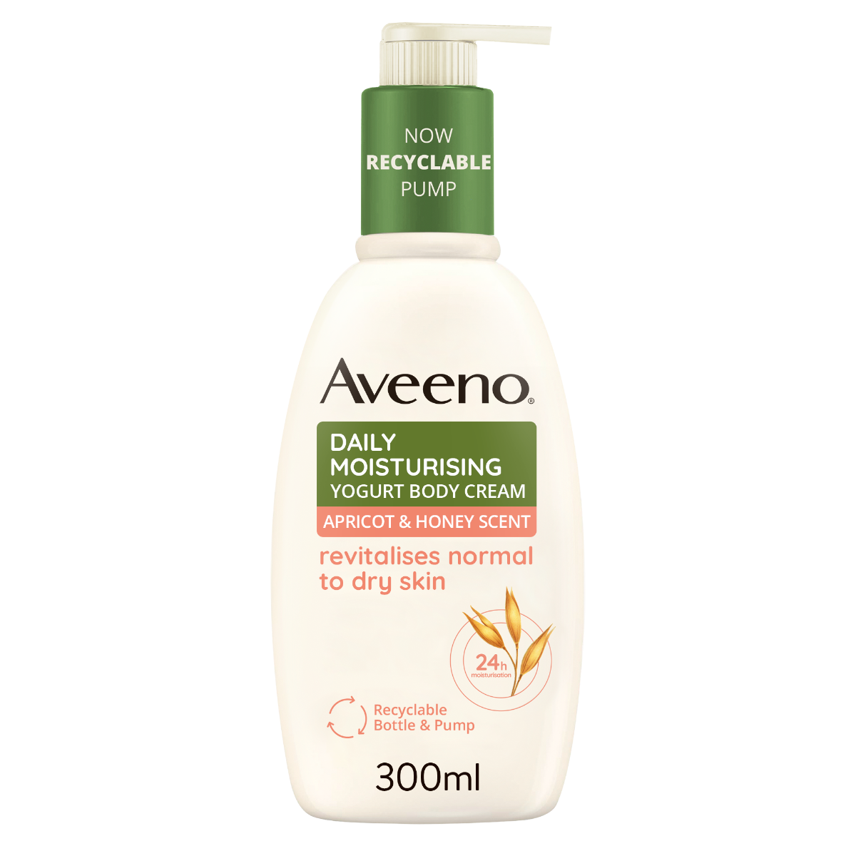 Aveeno Daily Moisturising Crema Corporal Yogur de Albaricoque/Miel 300 ml