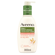 Aveeno Daily Moisturising Crema Corporal Yogur de Albaricoque/Miel 300 ml