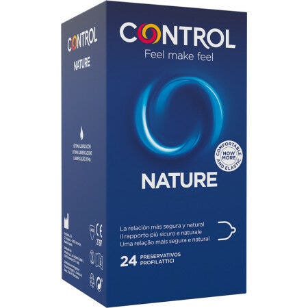 Control New Nature 2.0 24 unidades de preservativos naturales seguros
