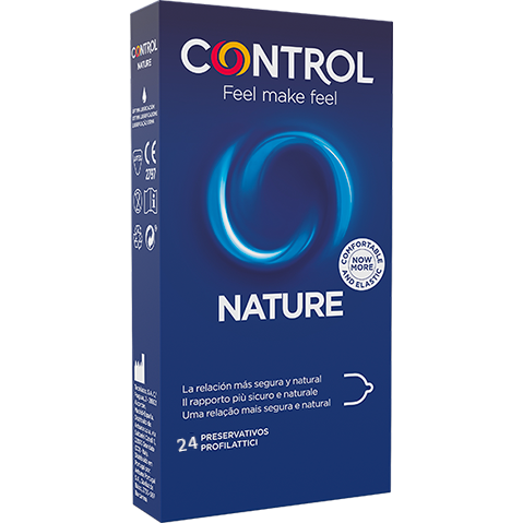 Control New Nature 2.0 24 unidades de preservativos naturales seguros