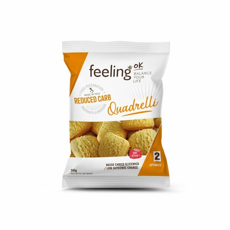 Feeling Ok Cuadraditos +Fibra Avellana 50 g