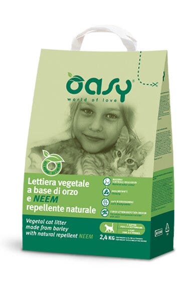 OASY ARENA VEG CEBADA/NEEM 6 L