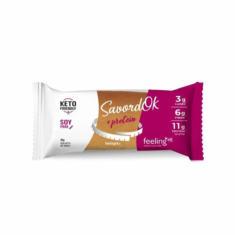 Feeling Ok SavordOk +Protein Frutos del Bosque 35 g