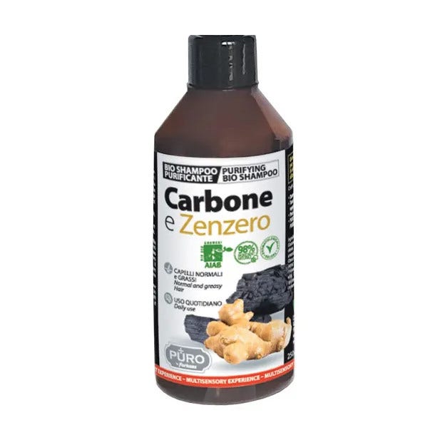 Forhans Champú Purificante Orgánico de Carbón y Jengibre 250 ml
