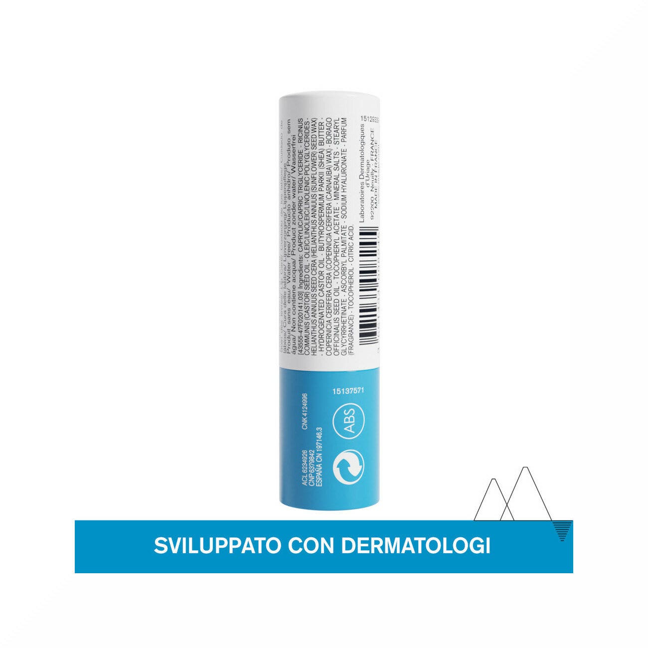 Uriage Eau Thermale Bálsamo labial sin color