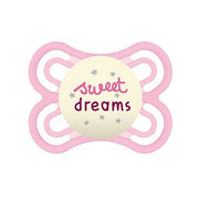 Mam Perfect Night Chupete de silicona para niñas, 1 unidad, 2-6 meses