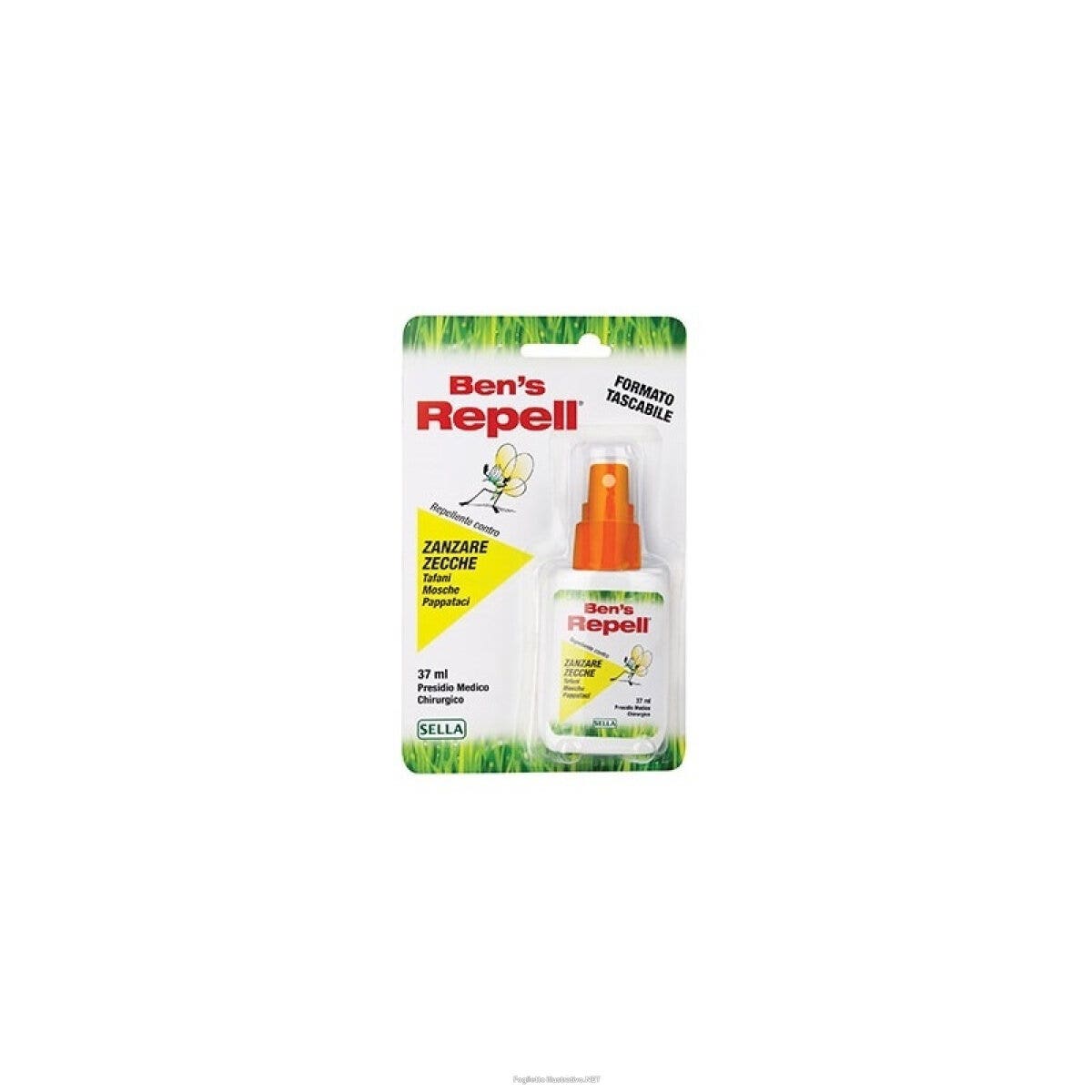 Ben’s Repell Repelente Biocida de bolsillo Nebulizador sin gas 37 ml